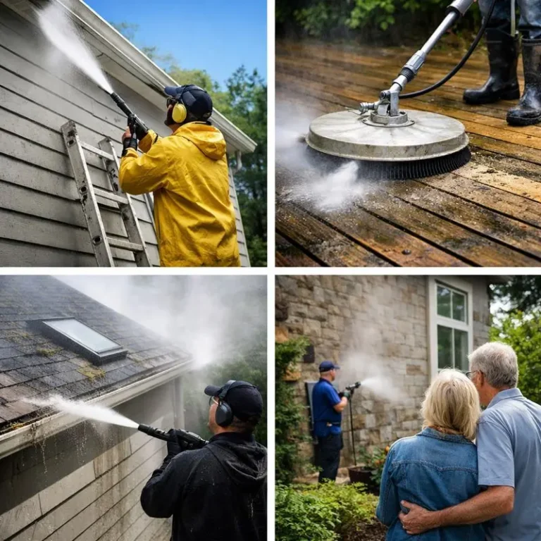 Safe & Effective House Waterblasting Service Near You